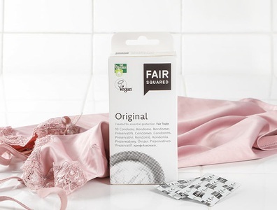 FAIR SQUARED, Kondome Original, 10 Stück, Kondome Original, 10 Stück