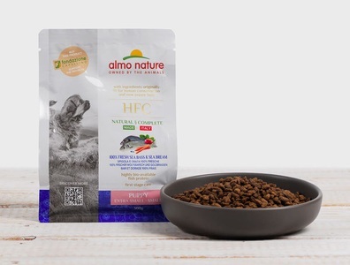 Almo Nature, almo nature HFC junior XS-S - Wolfsbarsch und Goldbrassen, 300g, 
