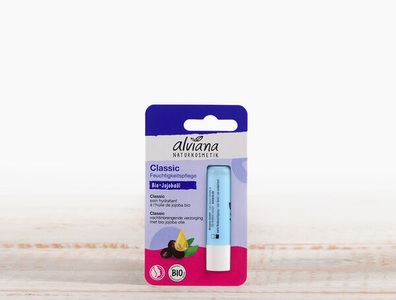 Alviana Naturkosmetik, Lippenbalsam mit Bio-Jojobaöl, 4.5g, Lippenbalsam mit Bio-Jojobaöl, 4.5g