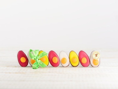 Confiserie Honold, Fondant Eili gemischt, 8 Stück, 80g, 