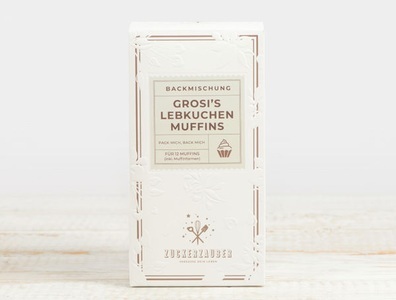 Zuckerzauber, Grosi's Lebkuchen-Muffins inkl. Muffinformen, 
