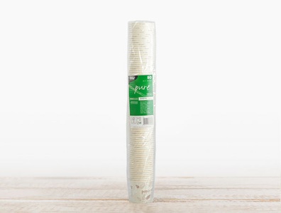 PAPSTAR, Becher aus FSC-Pappe 1dl, 80 Stück, Becher aus FSC-Pappe 1dl, 80 Stück