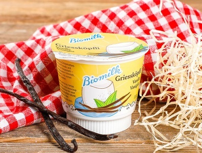 Biomilk, Bio Griessköpfli Vanille, 110g, Bio Griessköpfli Vanille, 110g
