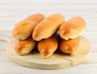 St. Jakob Beck, Hotdog Brötli Weggliteig Familienpackung, 6x100g, 