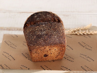John Baker, Bio Vollkornbrot mit Kernen, mittel, 400g, Bio Vollkornbrot mit Kernen, mittel, 400g