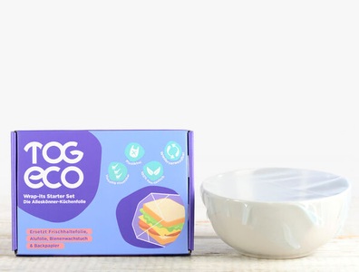 Togeco, Wrap-its - Alternative zu Frischhaltefolie aus Plastik, 