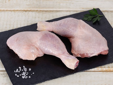 Bianchi Geflügel, Poulet Schenkel, 2 Stück, ca. 400g, 
