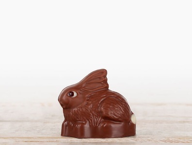 St. Jakob Beck, Schoggihase Milch mit Gianduja-Füllung, 35g, 