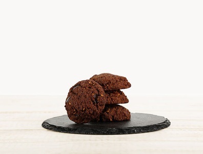 Cuppin's, Cookies - 100% Schokolade, 4 Stück, 