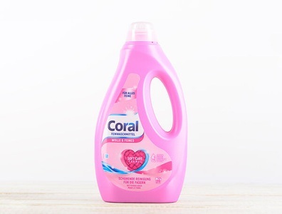 Coral, Flüssigwaschmittel Seide & Wolle, 1.25l, Flüssigwaschmittel Seide & Wolle, 1.25l