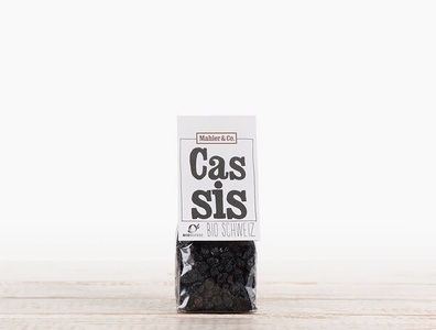Mahler & Co., Bio Schweizer Cassis, 100g, Bio Schweizer Cassis, 100g