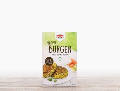 Morga, Bio Veggie Dinkelburger, 150g, Bio Veggie Dinkelburger, 150g