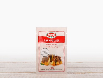 Morga, Backpulver, 22g, Backpulver, 22g