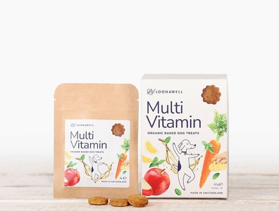 Loonawell, Bio Multi Vitamin Hundesnack, 10x4g, 