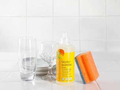 Sonett, Geschirrspülmittel Calendula, Pumpspender, 300ml, Geschirrspülmittel Calendula, Pumpspender, 300ml