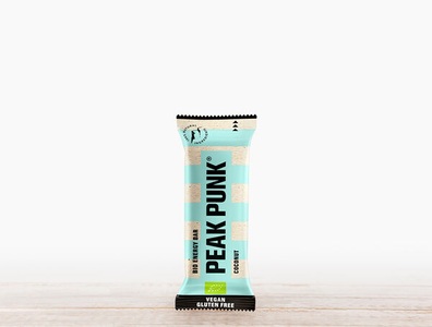 PEAK PUNK, Bio Energy Bar Brazil Nut & Coco, 38g, Bio Energy Bar Brazil Nut & Coco, 38g
