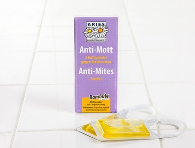 ARIES Umweltprodukte, Mottenschutz im Kleiderschrank, 2 Stück, Mottenschutz im Kleiderschrank, 2 Stück