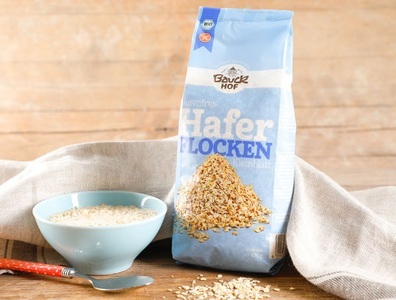 Bauckhof, Bio Haferflocken Kleinblatt, glutenfrei, 475g, Bio Haferflocken Kleinblatt, glutenfrei, 475g