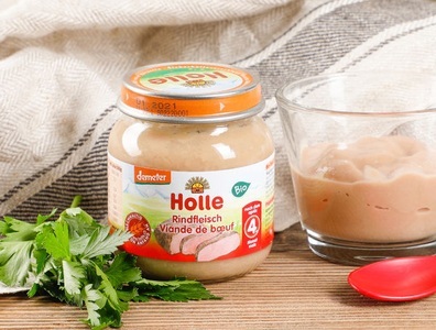 Holle, Babybrei Rindfleisch Demeter, 125g, 