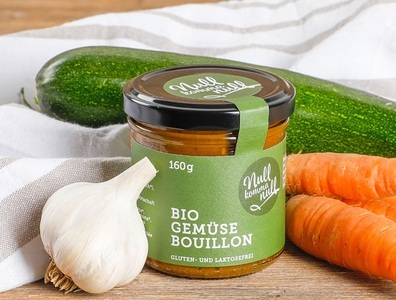Nullkommanull, Bio Gemüse Bouillon, 160g, Bio Gemüse Bouillon, 160g