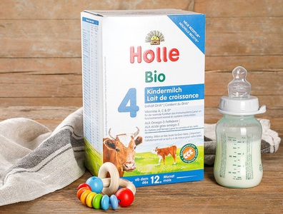 Holle, Bio Kindermilch 4, ab dem 12. Monat, 600g, Bio Kindermilch 4, ab dem 12. Monat, 600g