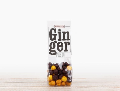 Mahler & Co., Bio Ginger Balls, 140g, Bio Ginger Balls, 140g