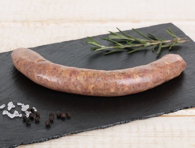Bio-Metzgerei Karl Abegg, Lamm-Currybratwurst aus KAGfreiland-Fleisch, ca. 130g, 
