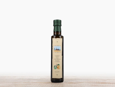 TERRA VERDE, Bio Olivenöl mit Zitrone, 250ml, Bio Olivenöl mit Zitrone, 250ml