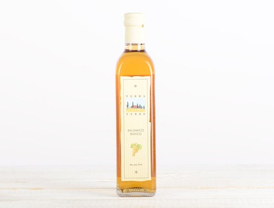 TERRA VERDE, Bio Balsamico bianco Condimento, 500ml, Bio Balsamico bianco Condimento, 500ml