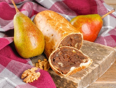 Bäckerei Gabriel, Glarner Birnbrot, 400g, Glarner Birnbrot, 400g