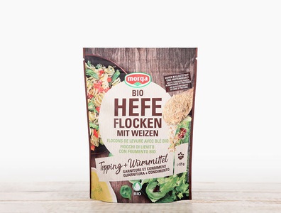 Morga, Bio Hefeflocken mit Weizen, 125g, Bio Hefeflocken mit Weizen, 125g