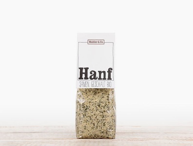 Mahler & Co., Bio Hanfsamen geschält, 200g, Bio Hanfsamen geschält, 200g