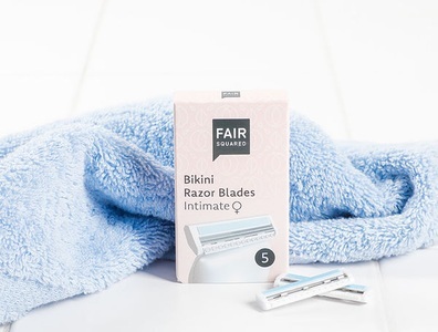 FAIR SQUARED, Intim Bikini Ersatzklingen, 5 Stück, 