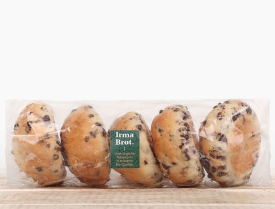 Irma Brot, Bio Frischback Schoggibrötli, 5 Stück, 320g, Bio Frischback Schoggibrötli, 5 Stück, 320g