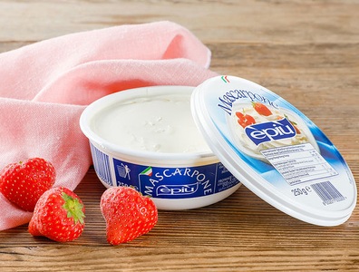 Padania Alimenti, Mascarpone Èpiù, 250g, Mascarpone Èpiù, 250g