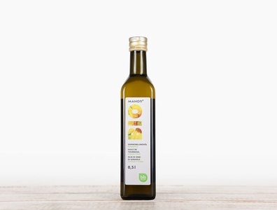 MANOR Bio, Bio Sonnenblumenöl kaltgepresst, 0.5l, Bio Sonnenblumenöl kaltgepresst, 0.5l