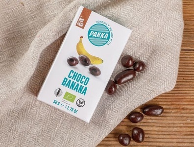 La Equitativa, Bio Schoggi Bananen, 50g, 