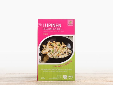 Alberts, Lupinen Geschnetzeltes, 200g, Lupinen Geschnetzeltes, 200g