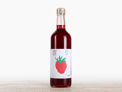 Haltbarmacherei, Bio Sirup Erdbeere, 7dl, Bio Sirup Erdbeere, 7dl