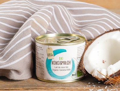 ONE NATURE ORGANIC, Bio Kokosmilch, 200ml, 