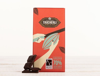 Taucherli, Bean to Bar Schoggi Cameroon 70%, 80g, 