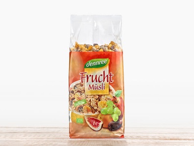 dennree, Bio Früchte Müsli, 750g, 