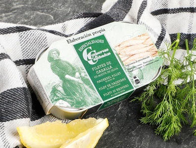 Conservas de Cambados, Makrelenfilets in Olivenöl, 115g, 