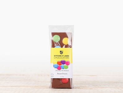 St. Jakob Beck, Tafelschoggi Smart Points, 50g, Tafelschoggi Smart Points, 50g