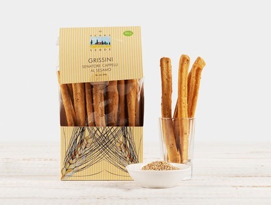 TERRA VERDE, Bio Grissini mit Sesam, 200g