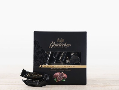 Gottlieber, Mini-Hüppen Black Special Grand Cru, 95g, Mini-Hüppen Black Special Grand Cru, 95g