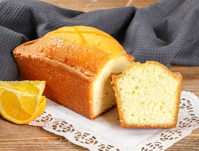 Confiserie Christian Boillat, Orangencake gross, 330g, 