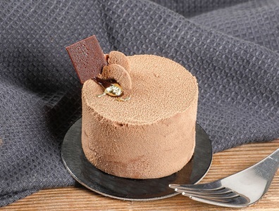 Confiserie Christian Boillat, Törtchen mit Trüffelschokoladen Mousse, 90g, Törtchen mit Trüffelschokoladen Mousse, 90g