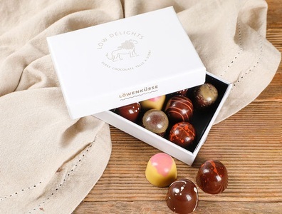 Löw Delights, Löwenküsse, 11 Stück, 121g, Löwenküsse, 11 Stück, 121g