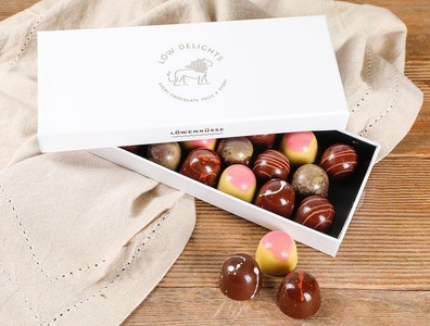 Löw Delights, Löwenküsse, 20 Stück, 220g, Löwenküsse, 20 Stück, 220g